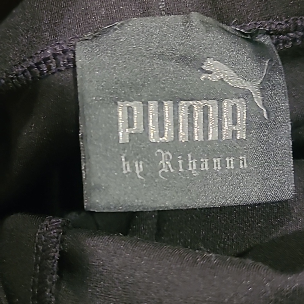 Fenty Puma Black Lace-Up Leggings Size M - Picture 9 of 12